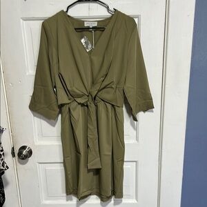 HAYDEN Olive Green Women's Dress